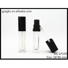 Moderne & leeren Kunststoff Quadratum Lip Gloss Tube AG-LP109, AGPM Kosmetikverpackungen, benutzerdefinierte Farben/Logo